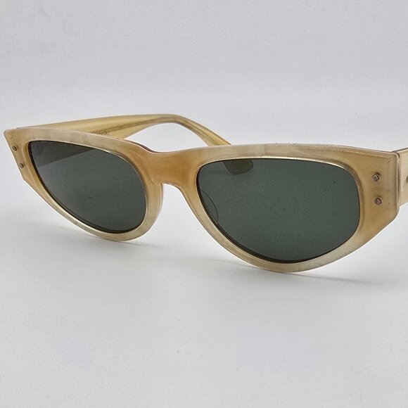 Ray-Ban B&L Playtime White Pearl Frame G-15 Grey Lens Cat Eye Sunglasses 48mm main image 6